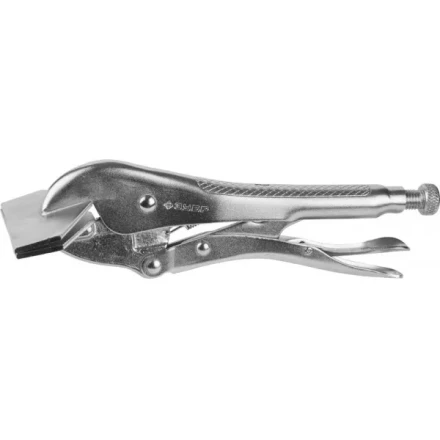 Зажим ЗУБР &quot;ЭКСПЕРТ&quot; жестянщика, ручной, специальный, для листового металла, 250мм 22515 купить в Нягани