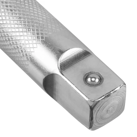 Вороток Г-образный, 300*100 мм, квадрат 3/4&quot;, CrV, матовый хром Denzel 14068 купить в Нягани