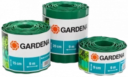 Бордюр зеленый 20 см, длина 9 м GARDENA
