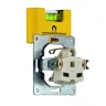 Уровень тип  Pocket Electric  70x20x40мм с магнитом и пазом под отвертку   STABILA купить в Нягани