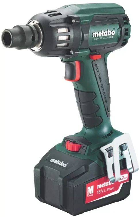 Аккумуляторный ударный гайковерт SSW 18 LTX 400 BL Metabo купить в Нягани