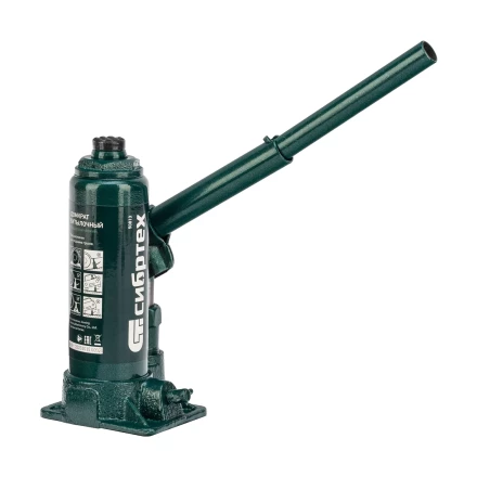 Домкрат гидравлический бутылочный Сибртех 50813, 3 т, 180-320 мм, в пласт. кейсе купить в Нягани