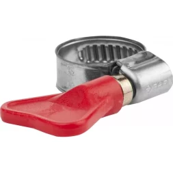 Хомуты ЗУБР "ЭКСПЕРТ" "Бабочка", нерж. сталь, накатная лента 9 мм, 12-20 мм, 2 шт 37835-12-20