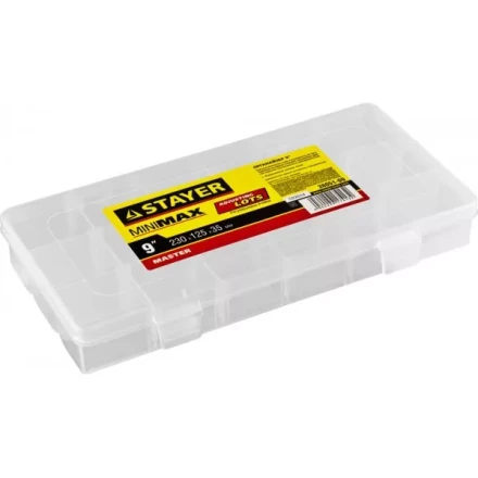 Органайзер &quot;MINIMAX&quot; пластиковый, 9&quot;, STAYER 38051-09 купить в Нягани