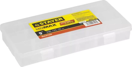 Органайзер &quot;MINIMAX&quot; пластиковый, 9&quot;, STAYER 38051-09 купить в Нягани