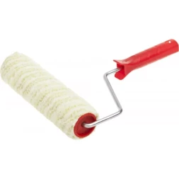 Валик ЗУБР "ЭКСПЕРТ" "ПОЛИМАКС", полиамид, стойкий к растворителям, к истиранию, ручка 8мм, d=48/250мм 03524-25