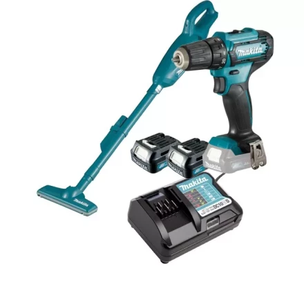 Набор аккумуляторного инструмента Makita CLX226X1 (DF333DZ, CL106FDZ, BL1016, DC10WD) купить в Нягани
