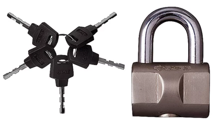 Замок навесной ЗУБР &quot;серия 231&quot; с закаленной дужкой, 40мм 4-37231-40 купить в Нягани