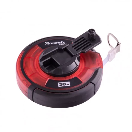 Рулетка геодезическая 20 м х 12,5 мм закрытый корпус стальная лента односторонняя шкала Pro Matrix 31280 купить в Нягани