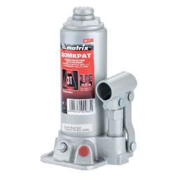 Домкрат гидравлический бутылочный 3 т h подъема 194–372 мм MATRIX MASTER 50717