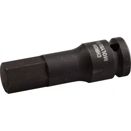 Торцовая головка KRAFTOOL &quot;INDUSTRIE QUALITAT&quot; ударная (1/2&quot;), HEX, Cr-Mo, фосфатированная, H14 27950-14_z01 купить в Нягани