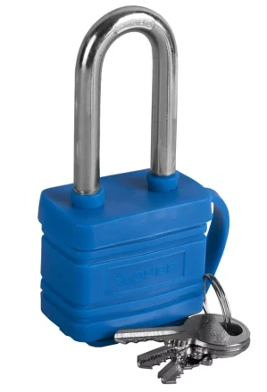 Замок ЗУБР &quot;ЭКСПЕРТ&quot; навесной всепогодный, удлиненная дужка, 40мм 37212-40 купить в Нягани