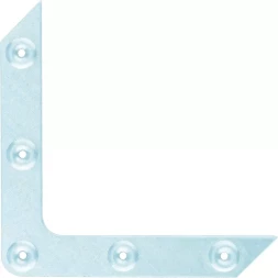 Уголок оконный 1,2 мм 50х50 мм цинк СИБРТЕХ 46514