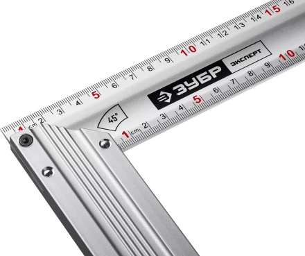 ЗУБР 250 мм, жесткий столярный угольник, Профессионал (34392-25) купить в Нягани