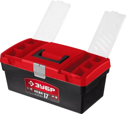 Ящик для инструмента &quot;НЕВА-17&quot; пластиковый, ЗУБР 38323-17 купить в Нягани