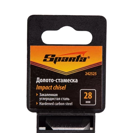 Долото-стамеска 28 мм, деревянная рукоятка// Sparta 242525 купить в Нягани