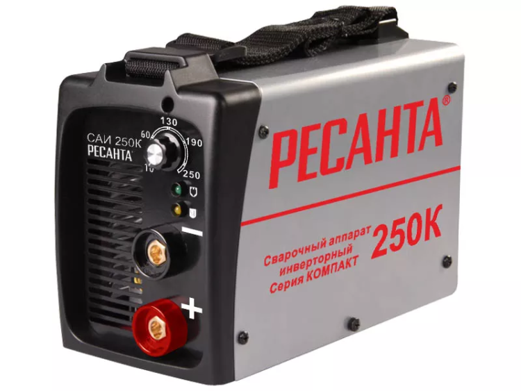 Сварочный аппарат инверторный РЕСАНТА САИ250К(компакт) купить в Нягани