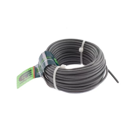 Леска для триммера звезда, армированная алюминием, 2.4 мм х 15 м, Россия Сибртех 961975 купить в Нягани