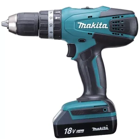 Аккумуляторная дрель -шуруповерт Makita HP457DWE купить в Нягани