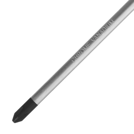 Отвертка PH2х200 мм, CrV, трехкомпонентная рукоятка Denzel 12182 купить в Нягани