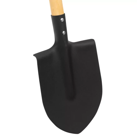 Лопата штыковая, 205х284х1340 мм, деревянный черенок с пропиткой, Россия Сибртех 614575 купить в Нягани