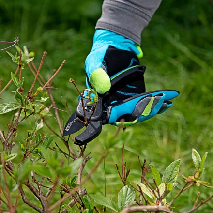 Секатор с наковальней Palisad, 220 мм, регулировка захвата, трехкомпонентные рукоятки, Luxe, 604805 купить в Нягани