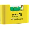 Уровень тип  Pocket Magnetic  70x20x40мм  с магнитом   STABILA купить в Нягани