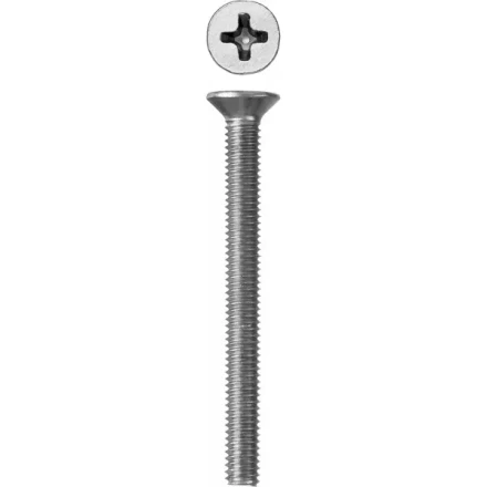 Винт ЗУБР &quot;МАСТЕР&quot; DIN 965, класс прочности 4.8, оцинкованный, M3x30мм, 5кг 303110-03-030 купить в Нягани