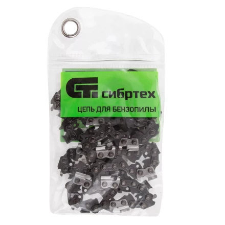 Цепь для бензопилы Сибртех ПЦБ-4540, шина 40 см (16&quot;), шаг 0.325&quot;, паз 1.5 мм, 64 звена, 59810 купить в Нягани
