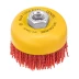 Щетка для УШМ, 75 мм, Чашка, нейлоновая щетина, М14, Denzel 74465 купить в Нягани
