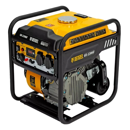 Генератор инверторный DENZEL GK-2200iF, 2,2 кВт, 230 В, ручной старт купить в Нягани
