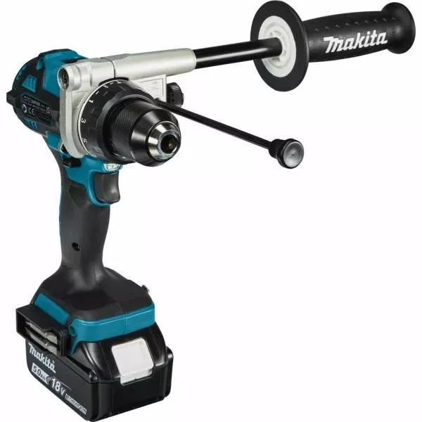 Аккумуляторная ударная дрель-шуруповерт Makita DHP486RTJ купить в Нягани
