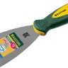 Шпательная лопатка KRAFTOOL с 2-компонент ручк, профилиров нержав полотно, 75мм 10035-075 купить в Нягани