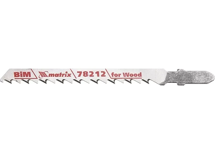 Полотна для электролобзика по дереву 3 шт T101DF 75 x 4мм Bimetal MATRIX Professional 78212 купить в Нягани