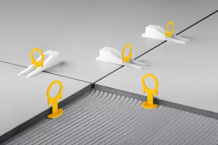 ЗУБР КОЛЬЦО, 1,5 мм, зажим, 100 шт, система выравнивания плитки (33860-100) купить в Нягани