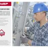 Винт (DIN965) в комплекте с гайкой (DIN934), шайбой (DIN125), шайбой пруж. (DIN127), M6 x 16 мм, 12 шт, ЗУБР 303456-06-016 купить в Нягани