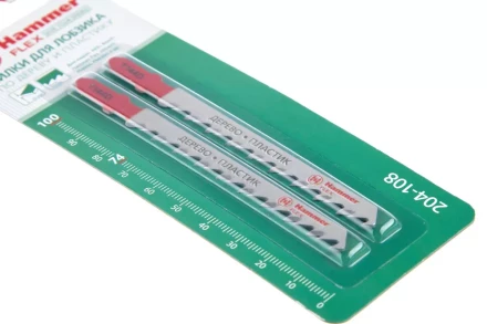 Пилки для лобзика HAMMER JG WD-PL T144D (2шт.) купить в Нягани