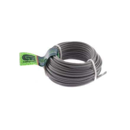 Леска для триммера звезда, армированная алюминием, 3.0 мм х 10 м, Россия Сибртех 961985 купить в Нягани