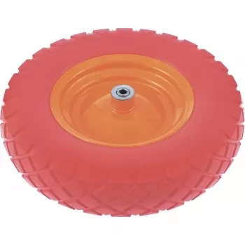 Колесо полиуретановое 4.80/4-8 длина оси 90мм подшипник 12мм Palisad 68978 купить в Нягани