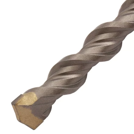 Бур по бетону, двойная спираль Denzel, 16 x 600 мм, три пылеотводящие кромки 705042 купить в Нягани