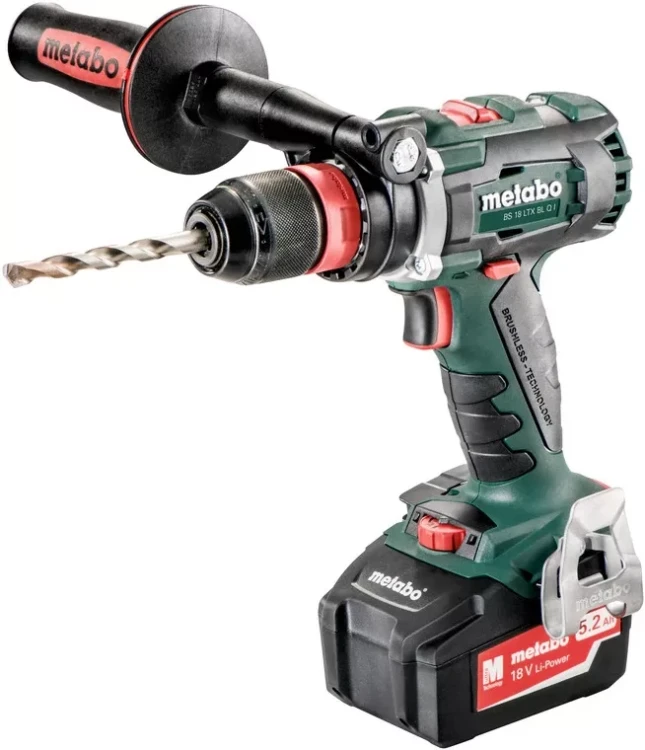 Аккумуляторная дрель-шуруповерт BS 18 LTX BL Q I Metabo купить в Нягани