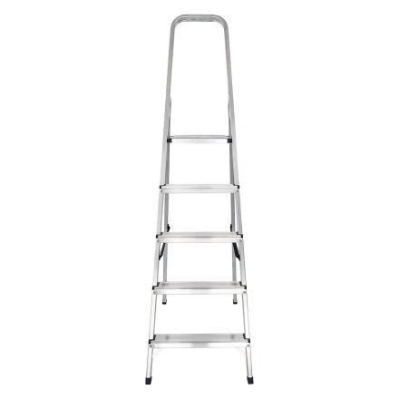 Стремянка усиленная MTX 9771477, 5 ступеней, алюминиевая, Россия купить в Нягани