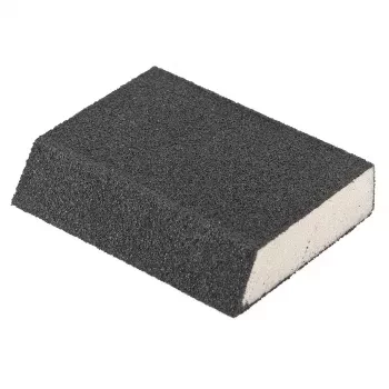 Губка для шлифования 120 х 90 х 25 мм трапеция мягкая P80 MATRIX 75729 купить в Нягани