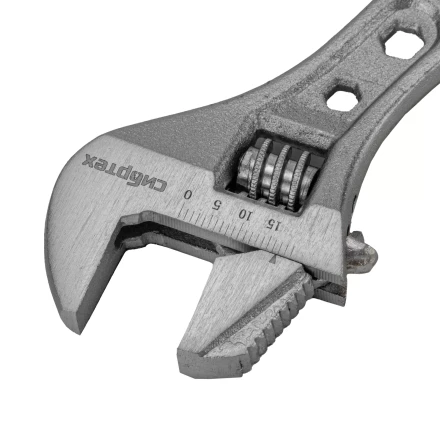 Ключ разводной Сибртех, 150мм, переставная губка, 2-х комп. рукоятка, 15597 купить в Нягани