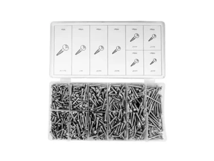 Набор саморезов по металлу 750 предметов ШУРУПЬ 48162 купить в Нягани