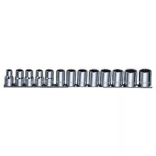 Набор головок торцевых 12-гранных на рельсе 3/8-1-1/8"SAE Jonnesway S05H4213S 49079 купить в Нягани
