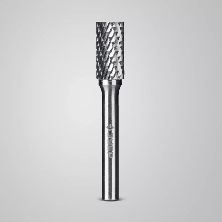 Зубр Твердосплавная борфреза А - цилиндр с гладким торцом, 10 х 20 мм (28800-10-20) купить в Нягани