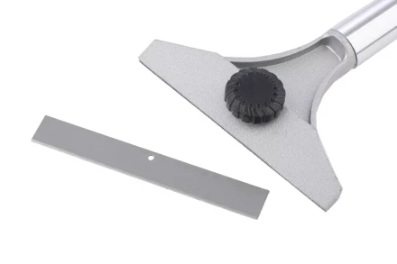 Скребок 100 мм фиксированное лезвие металлическая обрезиненная ручка MATRIX MASTER 79545 купить в Нягани