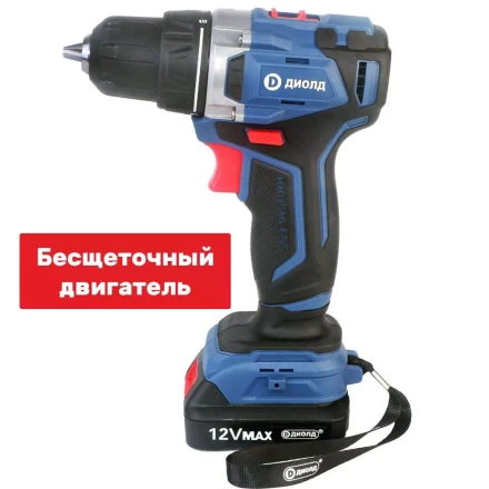 Аккумуляторная дрель-шуруповерт Диолд ДЭА-12ЛИ-08 купить в Нягани