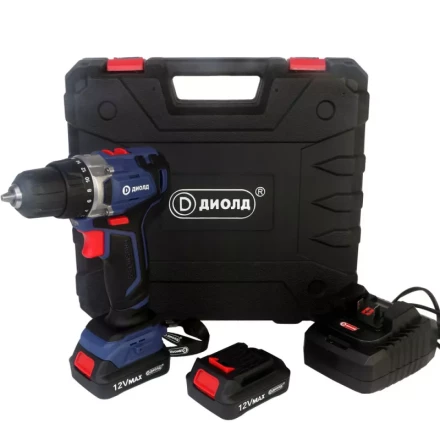 Аккумуляторная дрель-шуруповерт Диолд ДЭА-12ЛИ-08 купить в Нягани